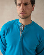 Teal with Geo Lux Jersey - Blake Mill