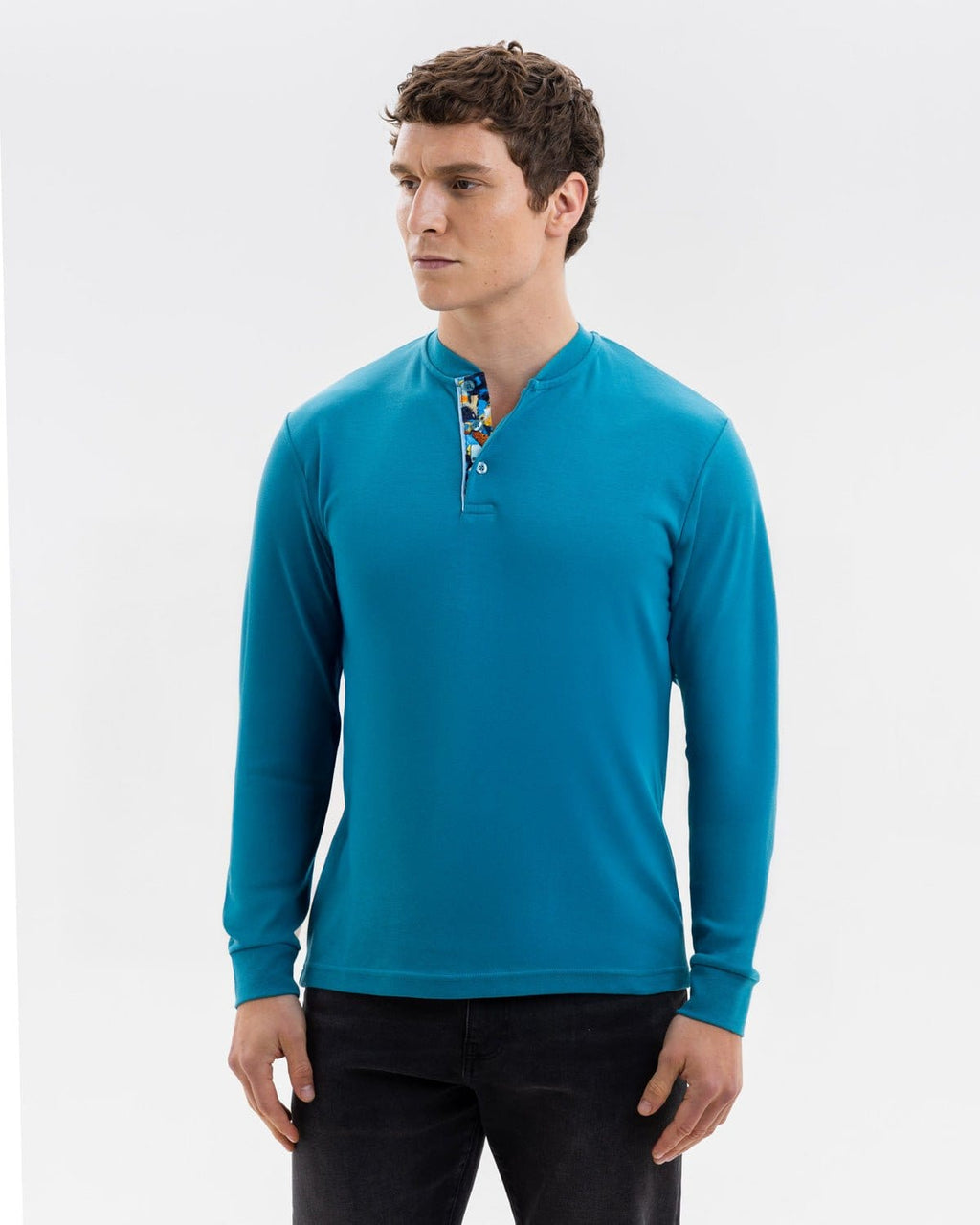 Teal with Vincent Light Lux Jersey - Blake Mill