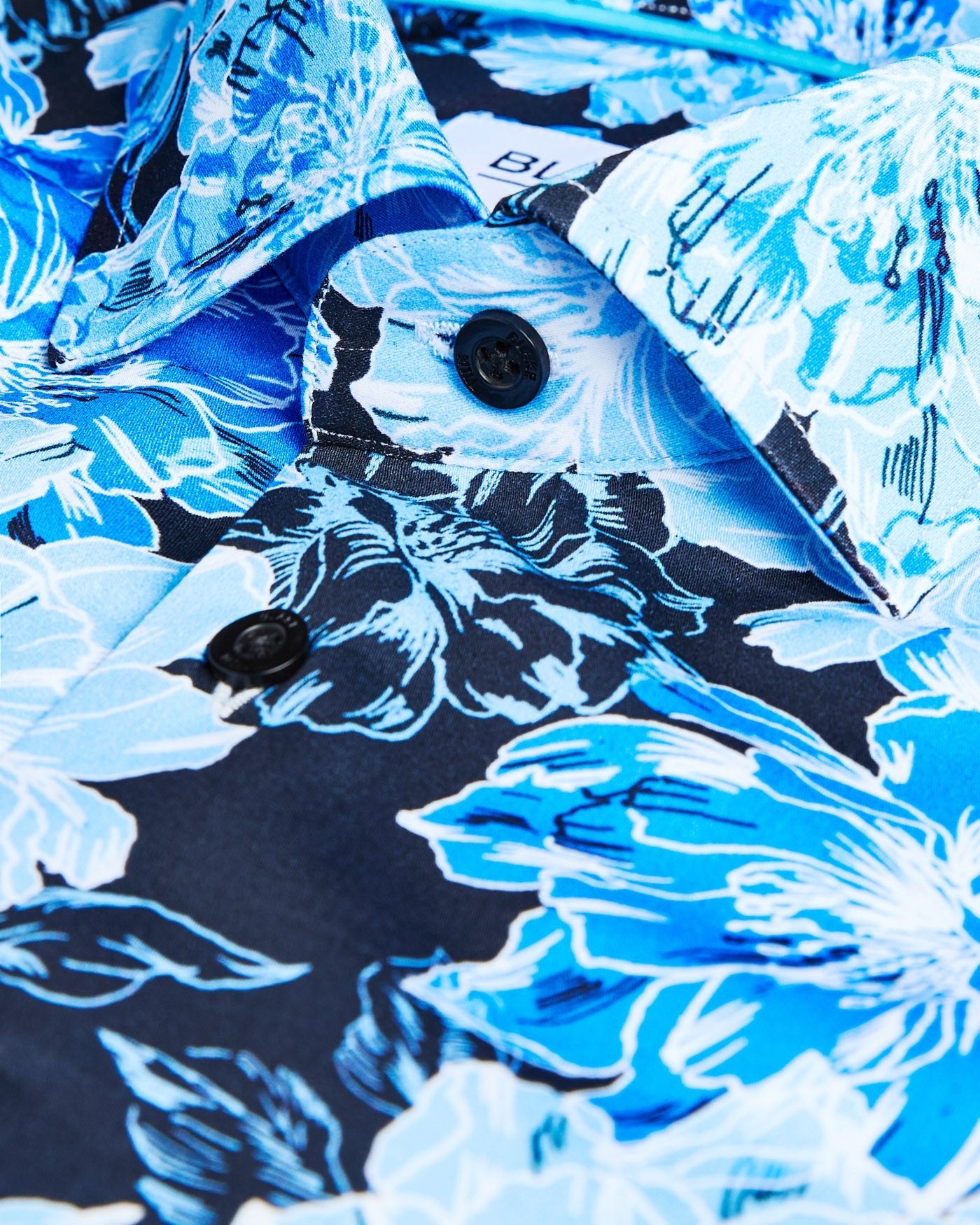 The Blue Camellia Shirt - Blake Mill