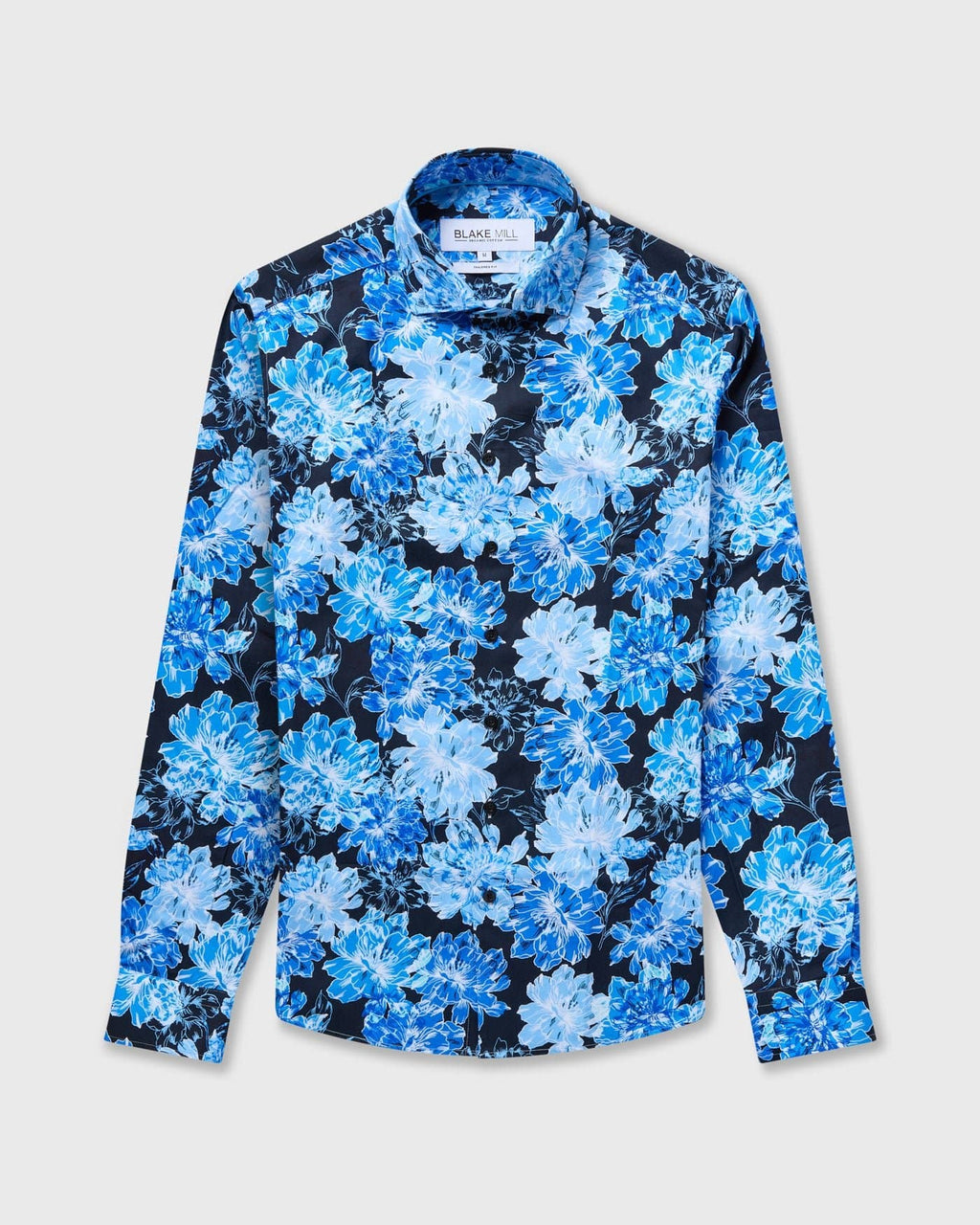 The Blue Camellia Shirt - Blake Mill