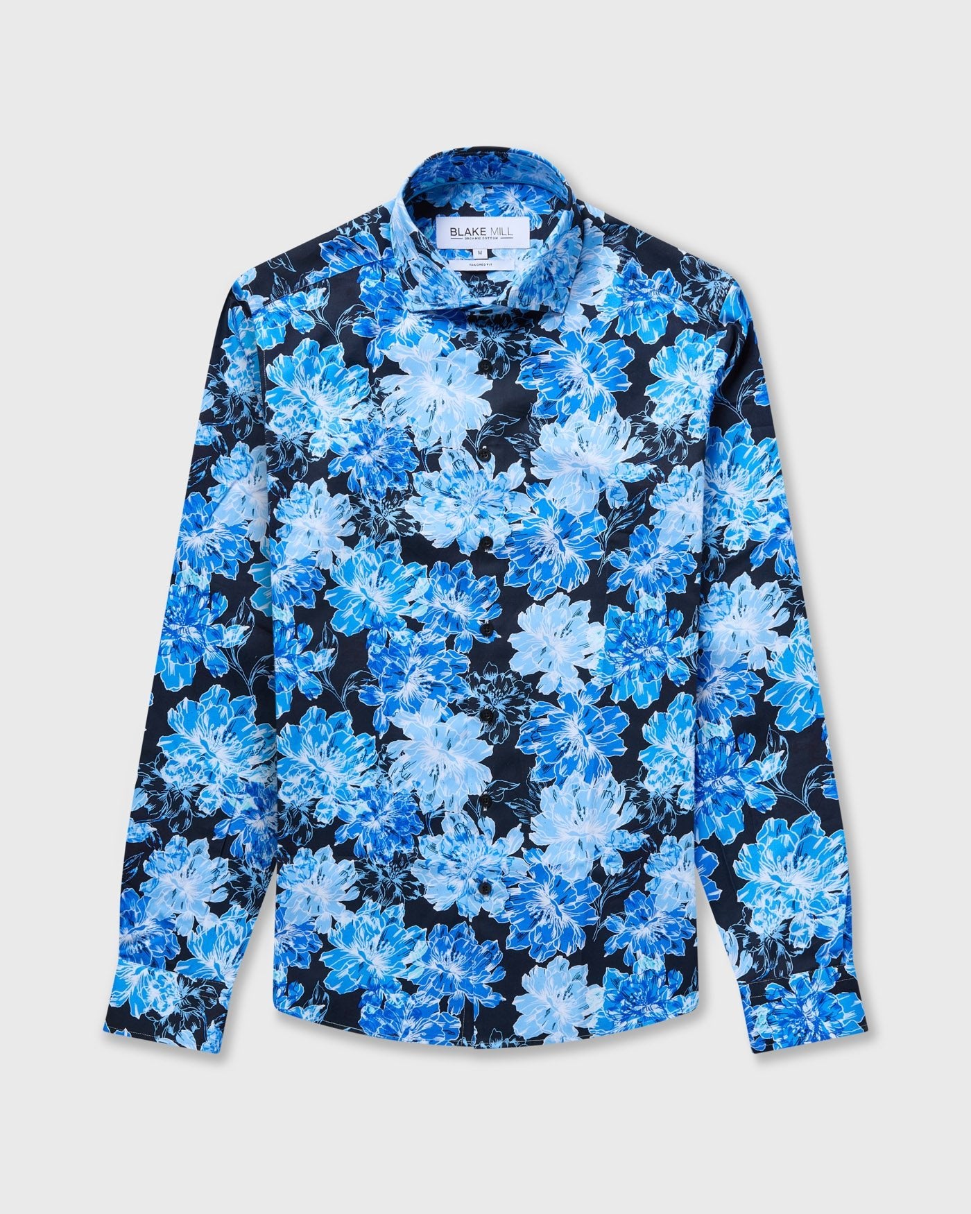 The Blue Camellia Shirt - Blake Mill