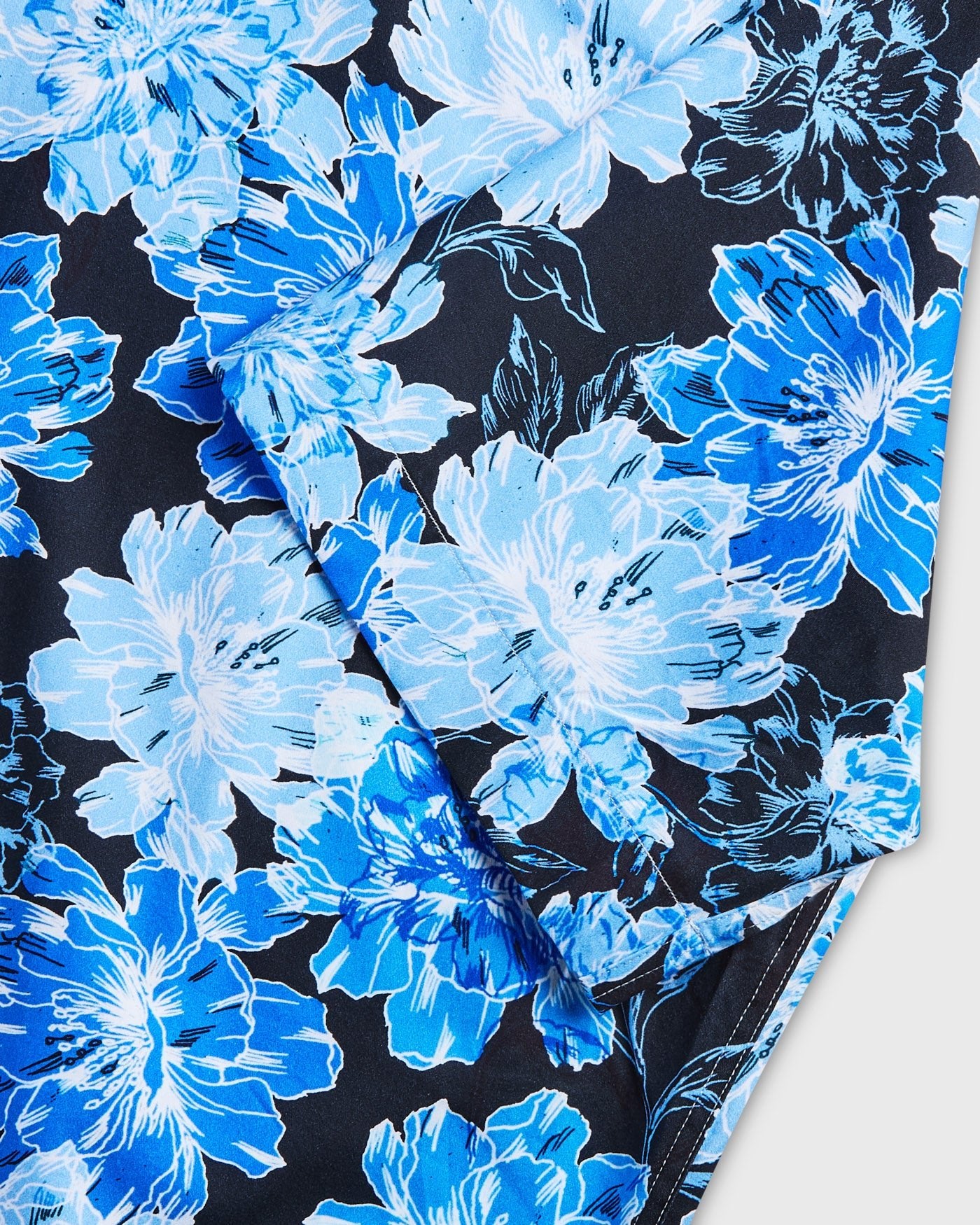 The Blue Camellia Short Sleeve Shirt - Blake Mill