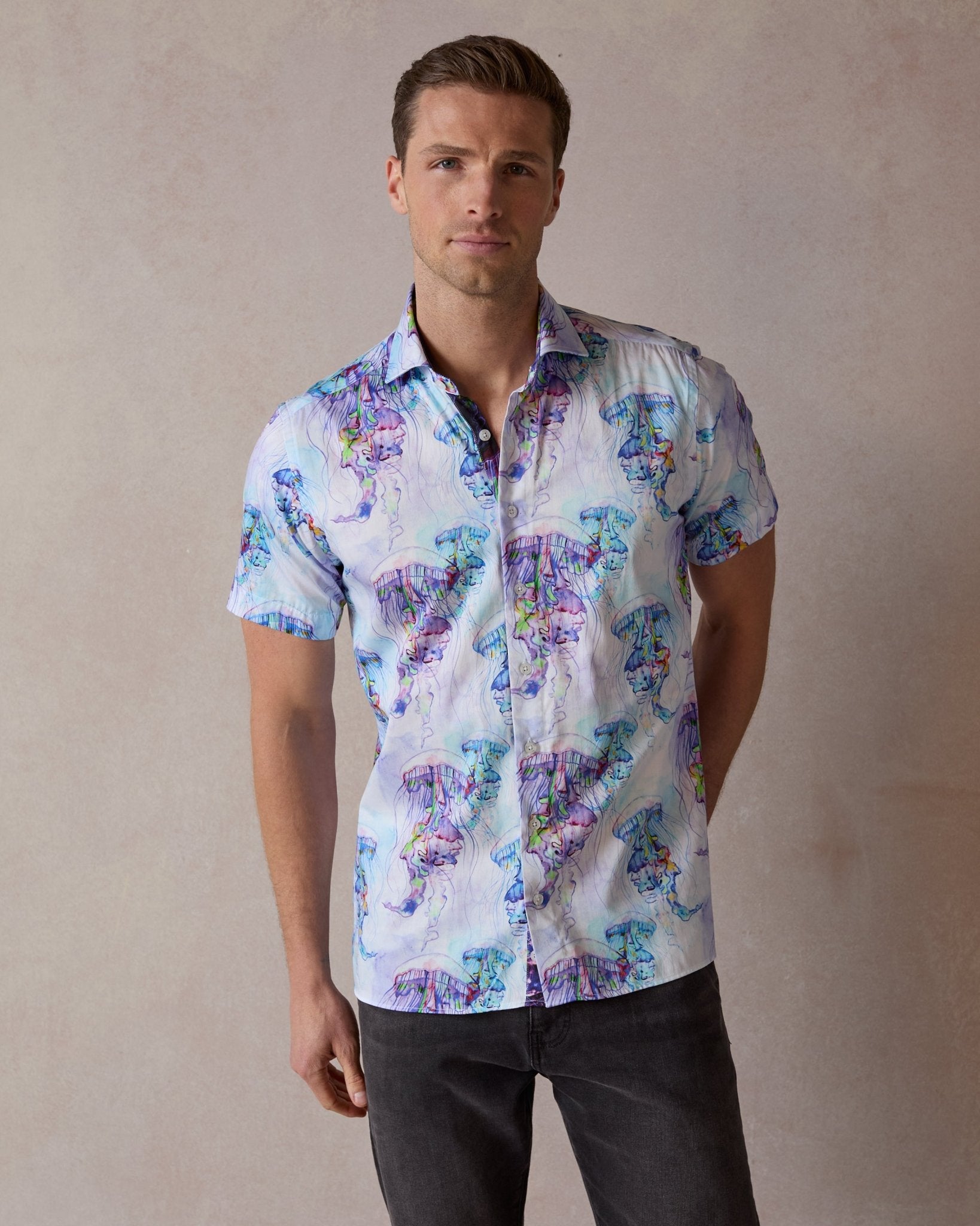 The Jellyfish Short Sleeve Shirt - Blake Mill