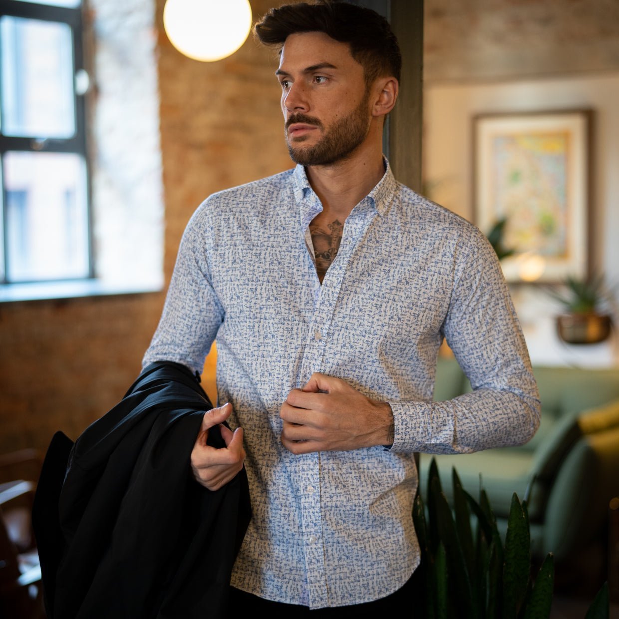 The Mathematician Button - Down Shirt - Blake Mill