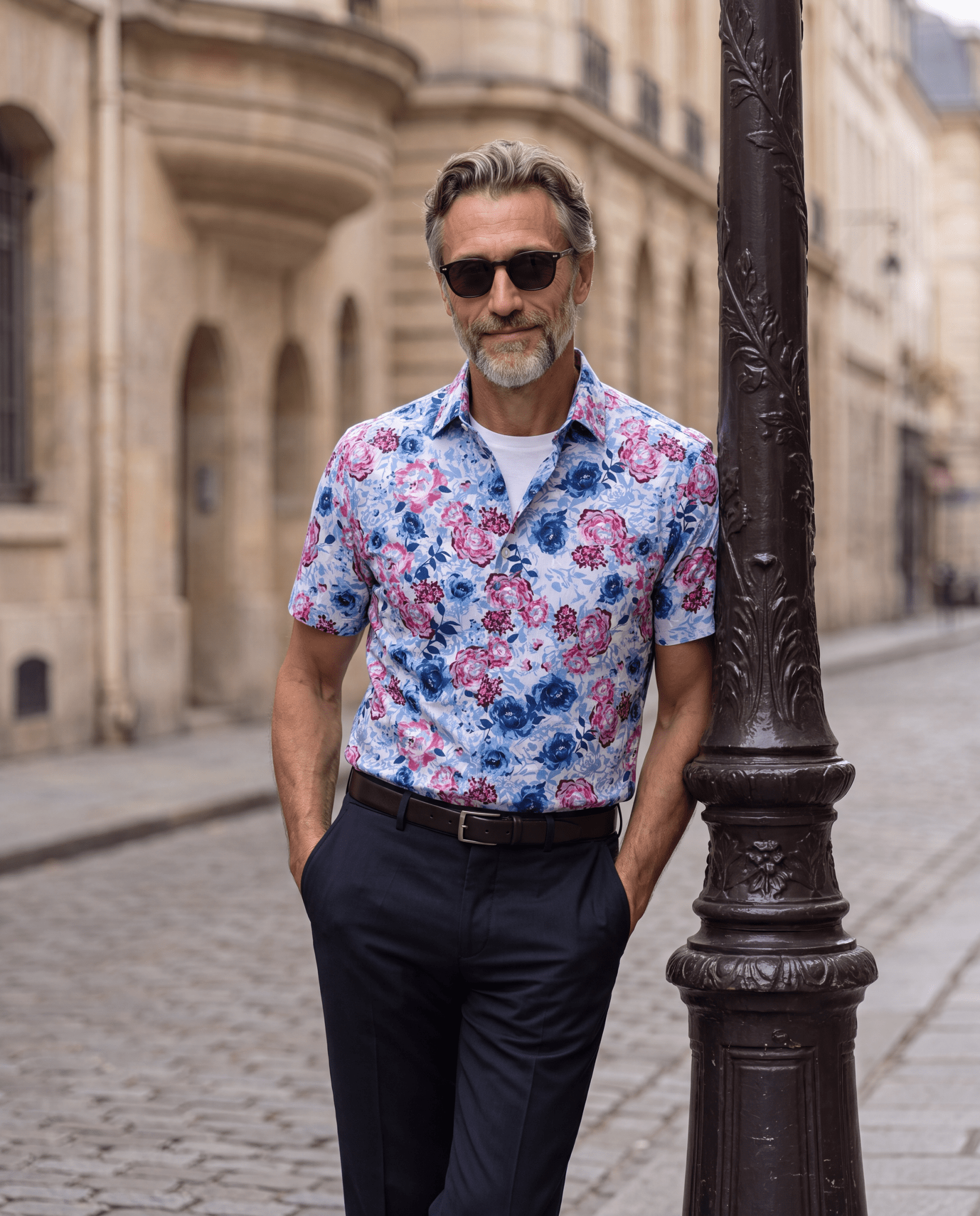 The Roseate Linen Short Sleeve Shirt - Blake Mill