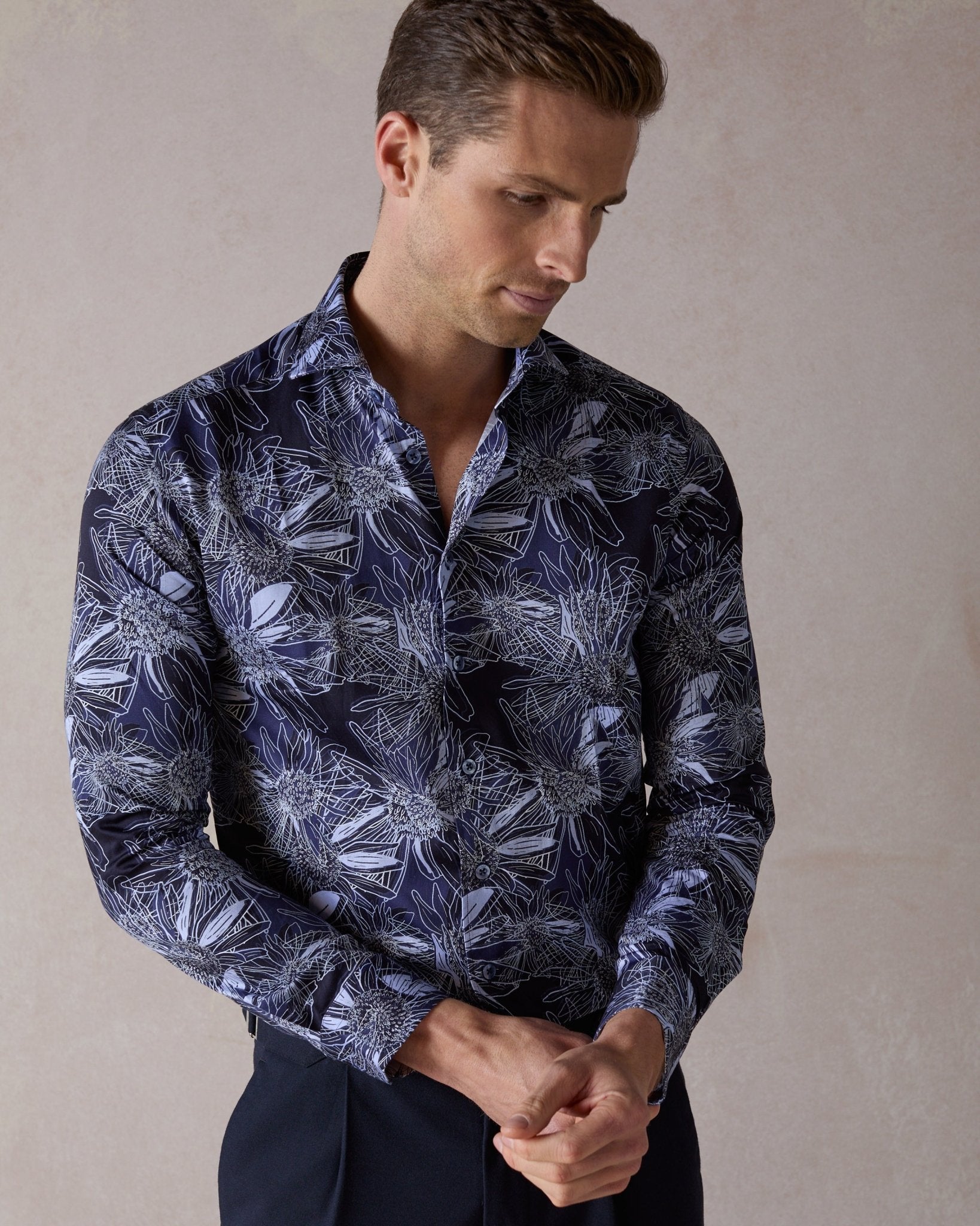 Tropical Flora Shirt - Blake Mill