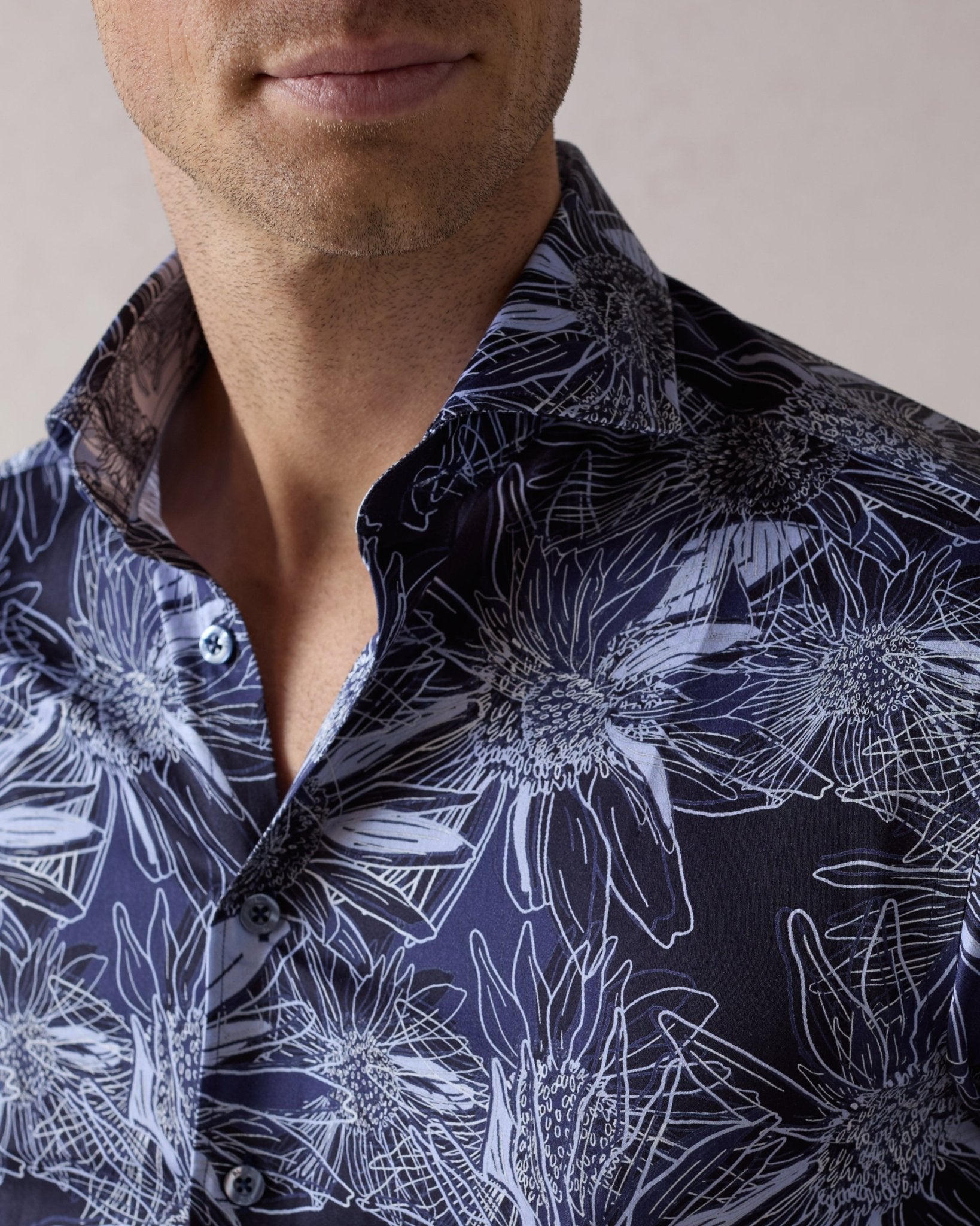 Tropical Flora Shirt - Blake Mill