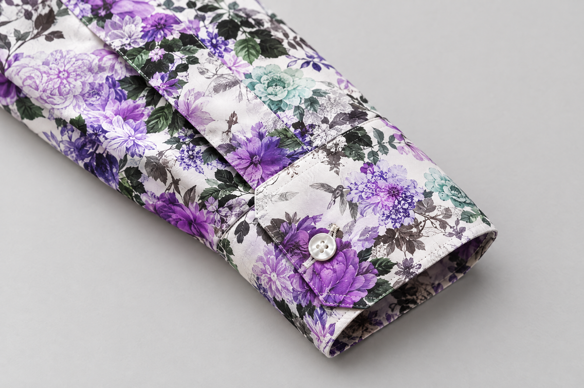 Tyrian Morphology shirt cuff detail