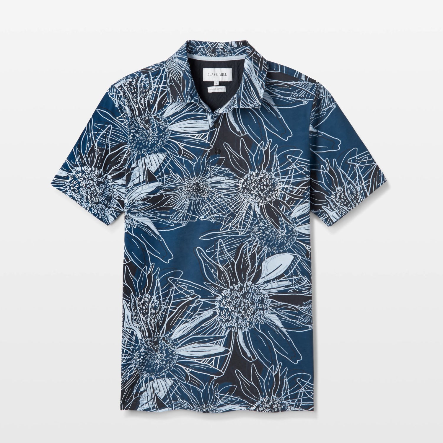 Tropical Flora Printed Polo