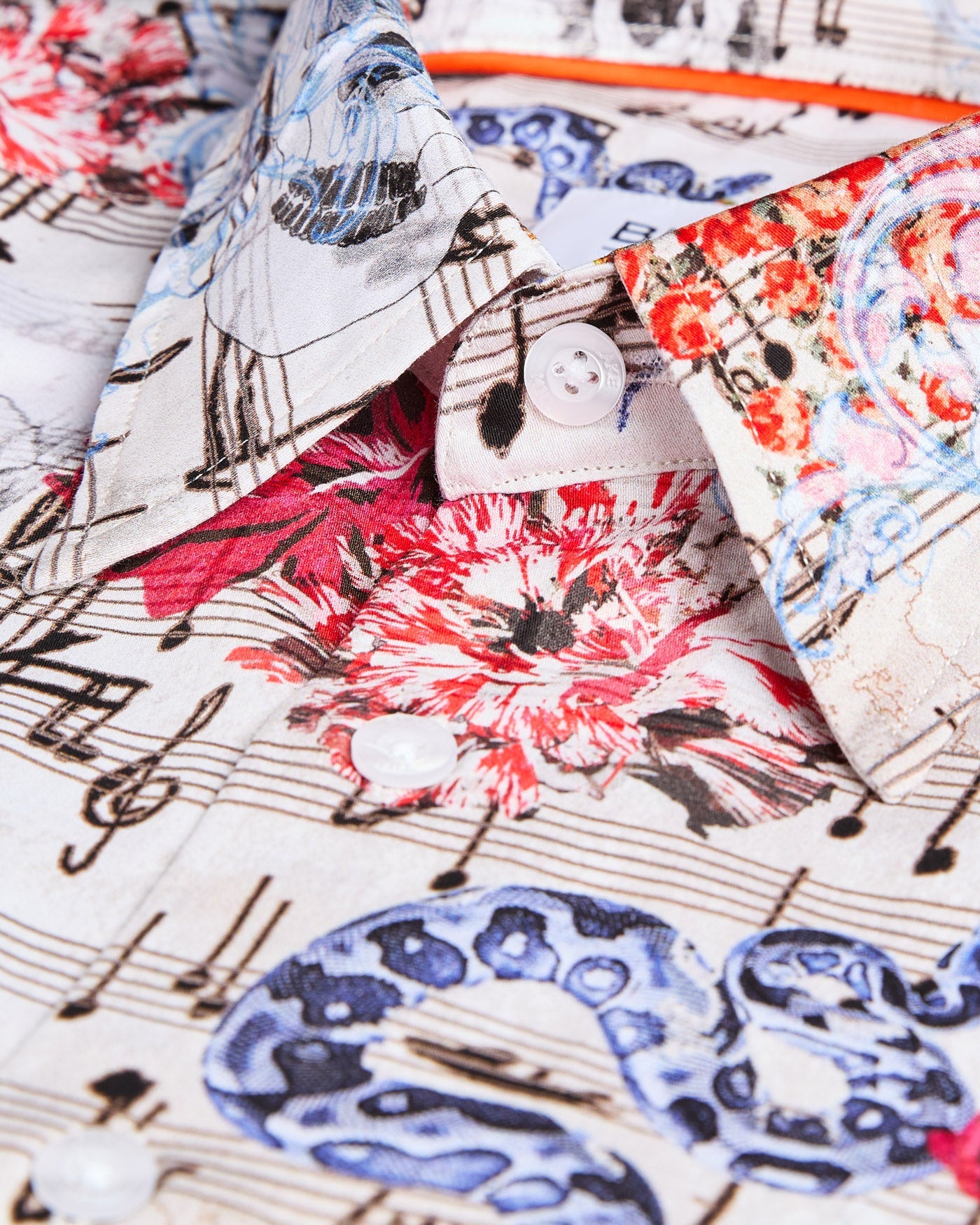 Vanitas Sonata (Cream) Short Sleeve Shirt - Blake Mill