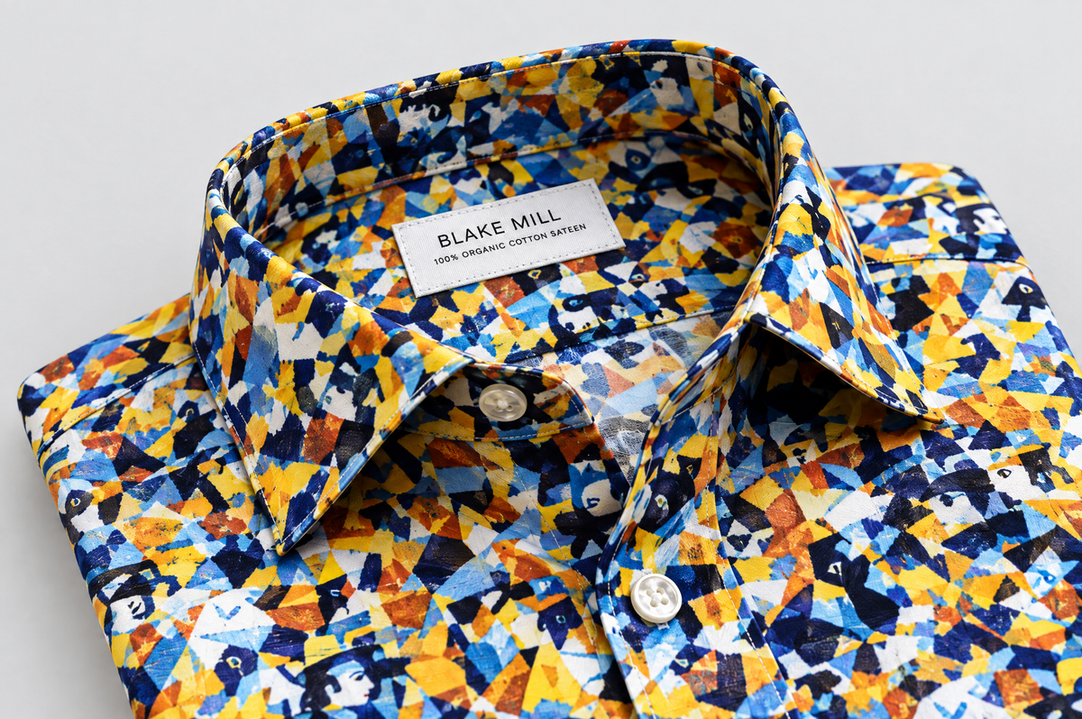 Vinnie shirt collar detail