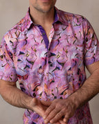 Violet Haze Short Sleeve Shirt - Blake Mill