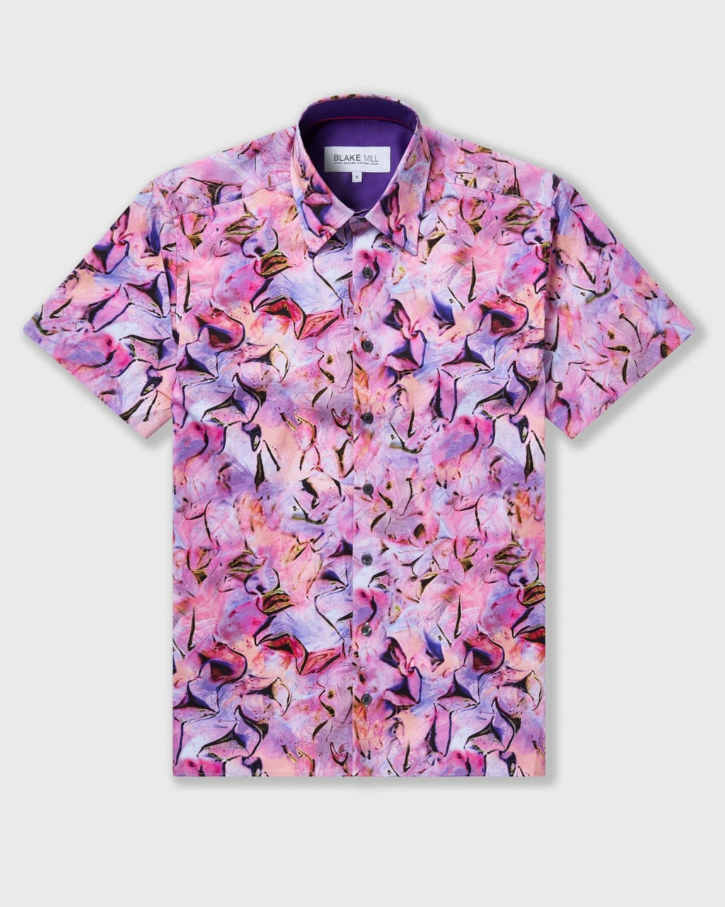 Violet Haze Short Sleeve Shirt - Blake Mill