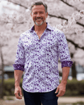 Violet Sakura Shirt - Blake Mill