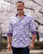 Violet Sakura Shirt - Blake Mill