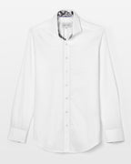 White with Exotic Zebras Accents Shirt - Blake Mill