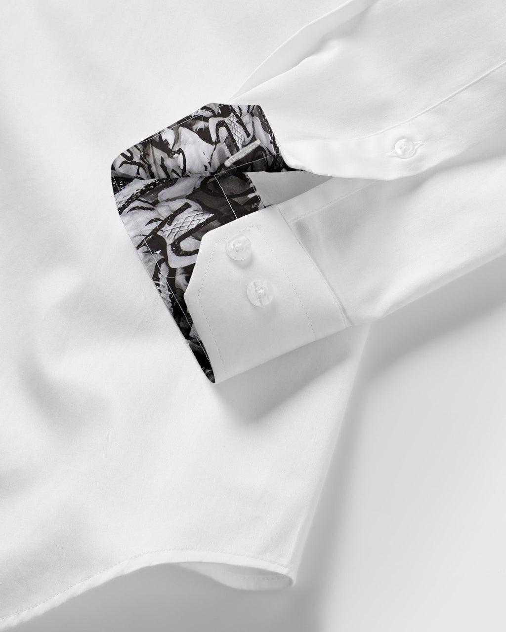 White with Exotic Zebras Accents Shirt - Blake Mill