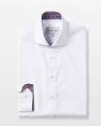 White with Pink Mathematician Accents Shirt - Blake Mill