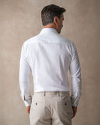 White with Pink Mathematician Accents Shirt - Blake Mill