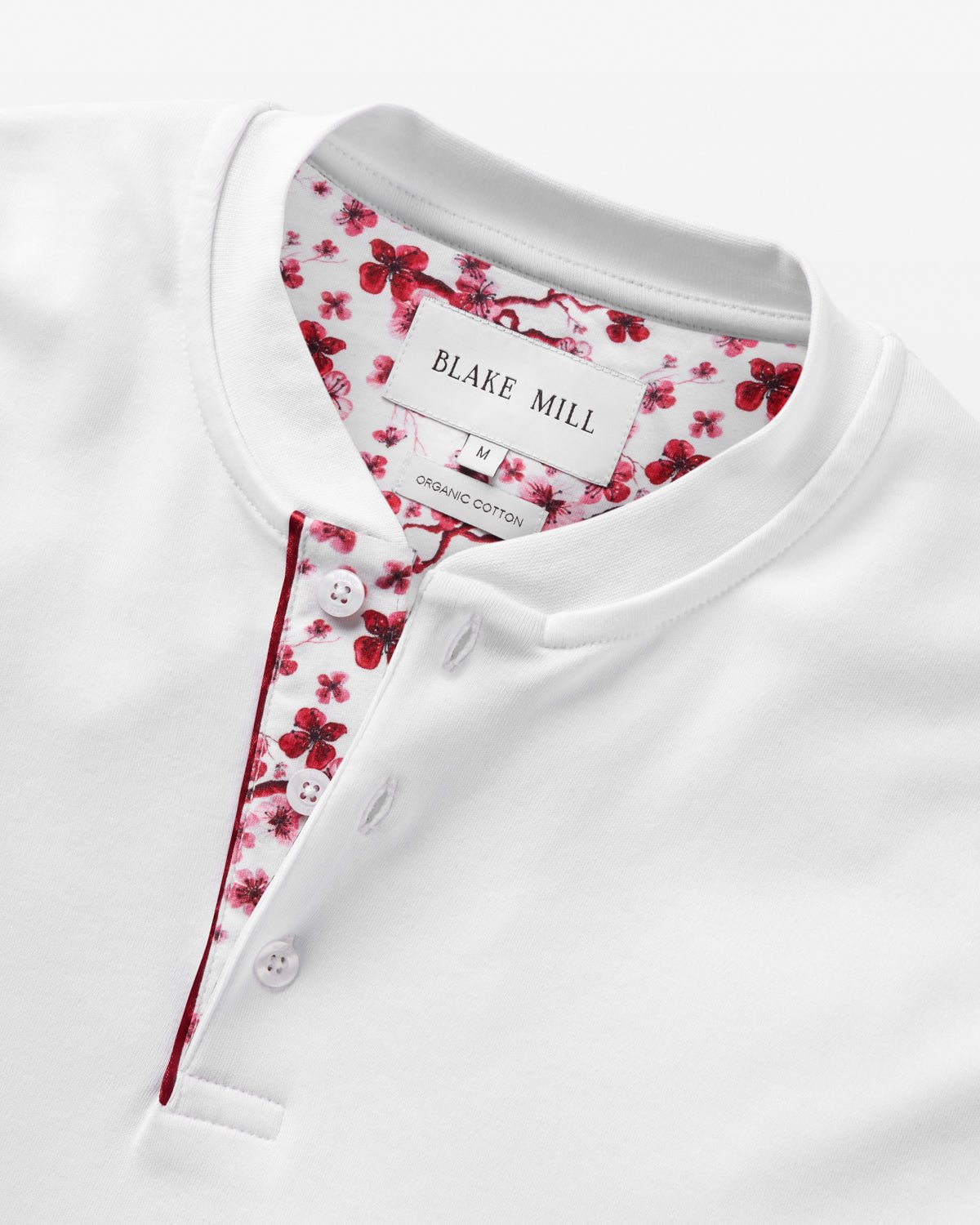 White with Pink Sakura Lux Jersey - Blake Mill