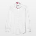 White with Pink Sakura Tree Accents Shirt - Blake Mill