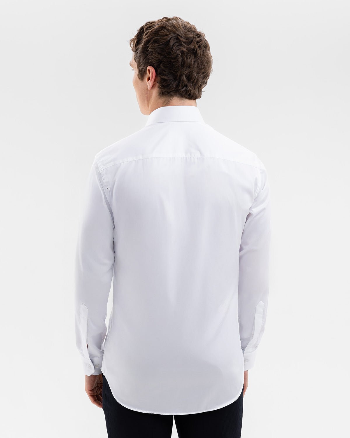 White with Times March Accents Shirt - Blake Mill