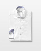 White with Times March Accents Shirt - Blake Mill
