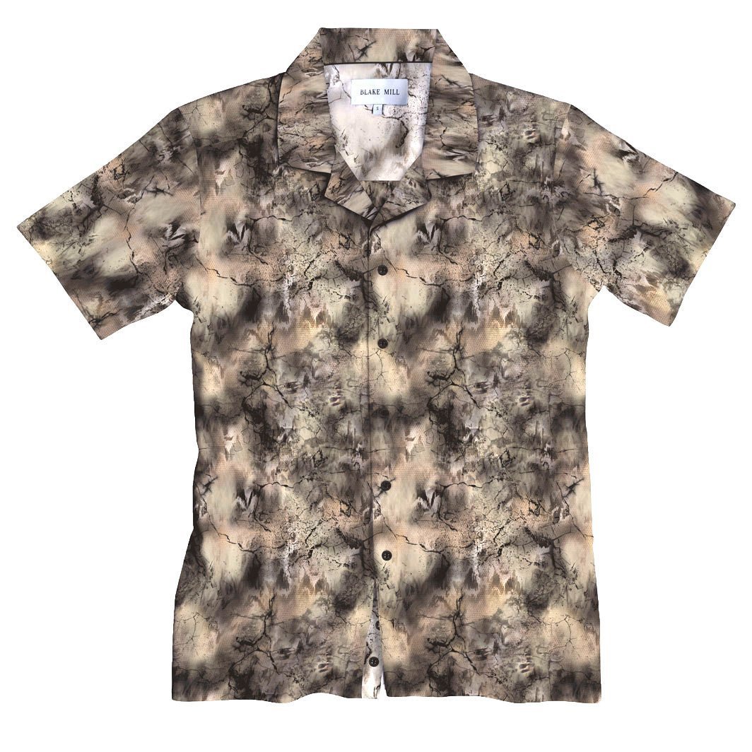 Wild Thing Open Collar Short Sleeve Shirt - Blake Mill