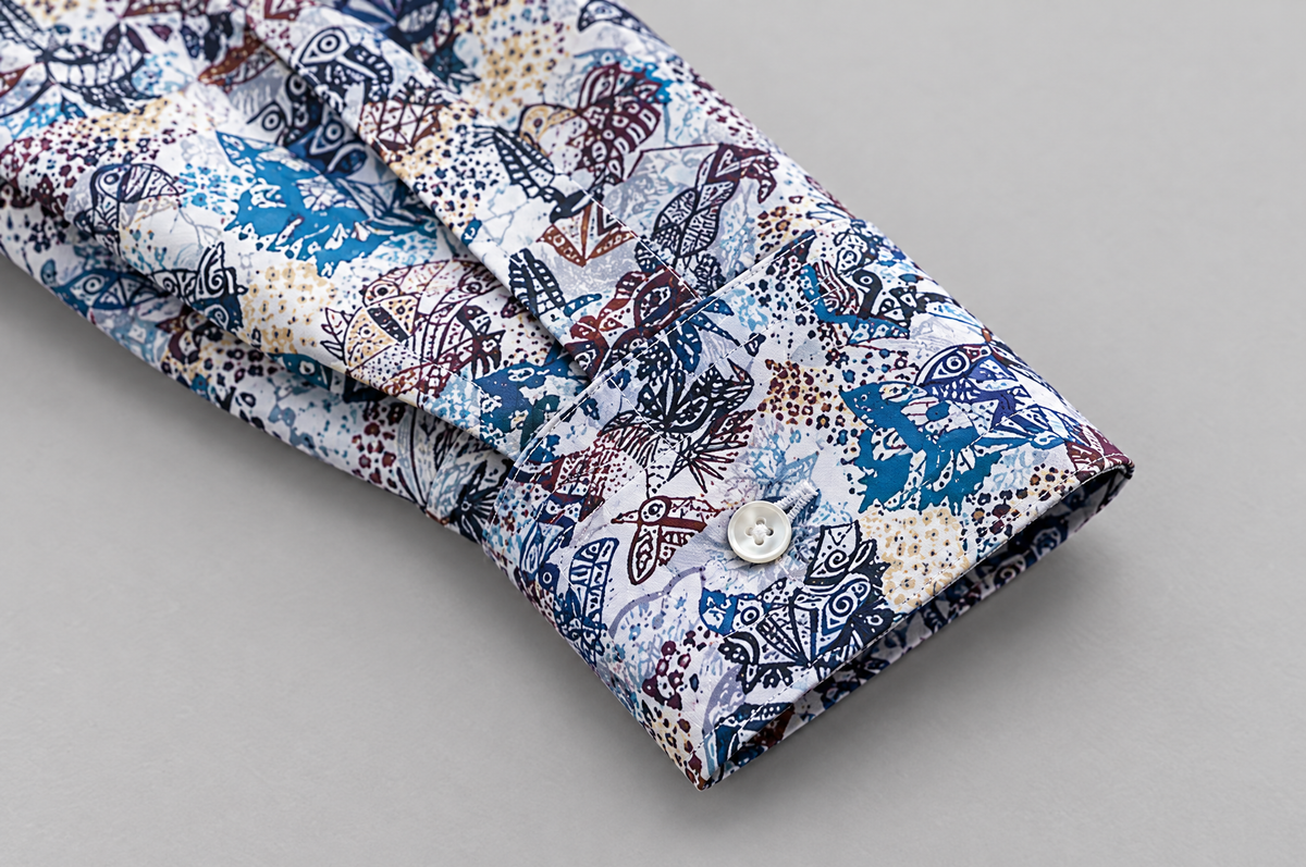 Wings Of A Butterfly shirt cuff detail