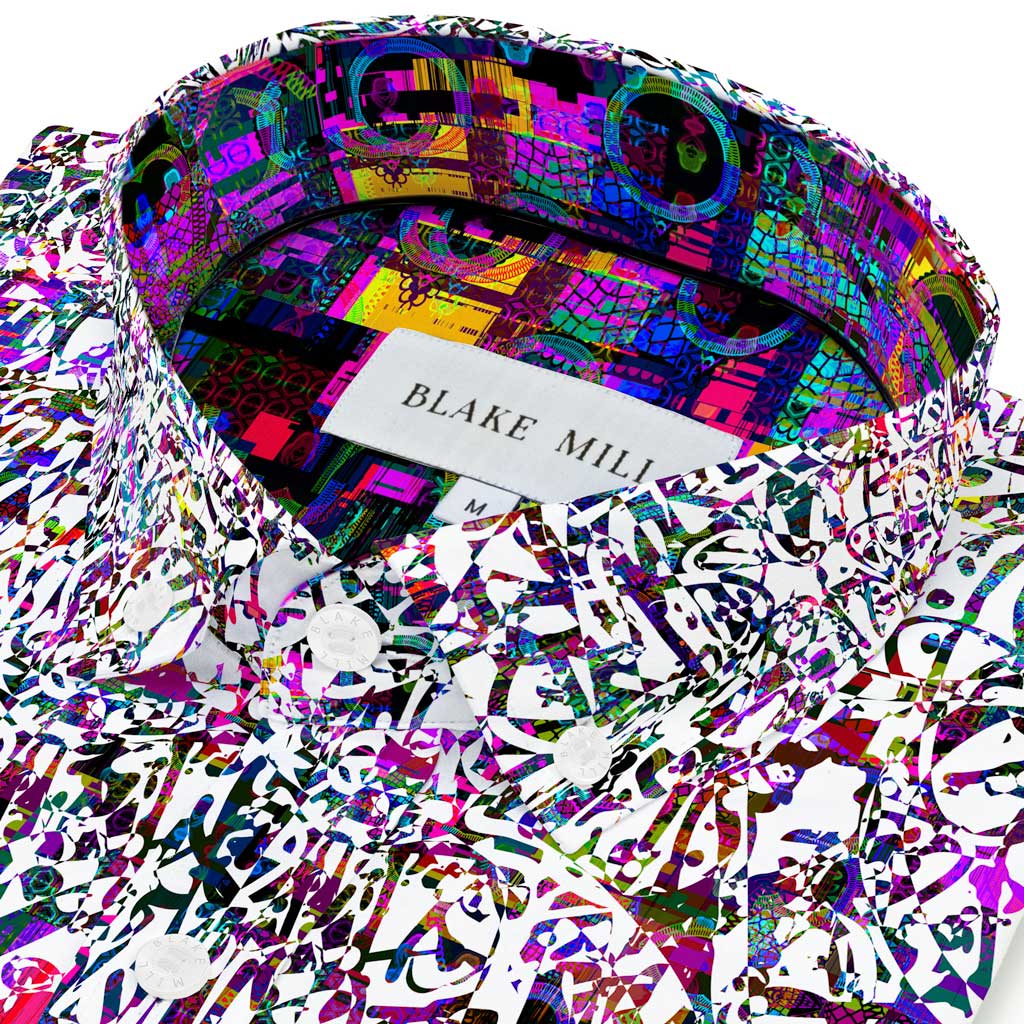Artistic Fancy Button-Down Shirt - Blake Mill
