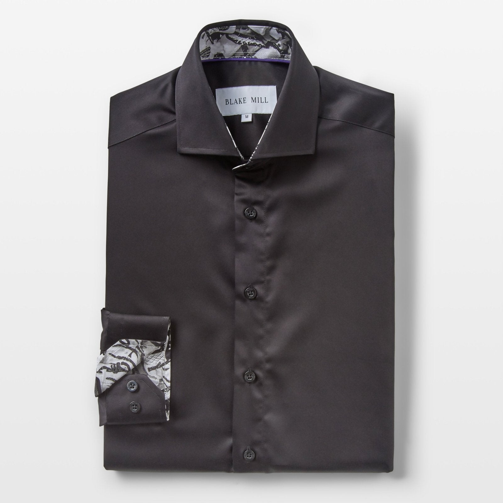 Black with Exotic Zebras Accents Shirt - Blake Mill