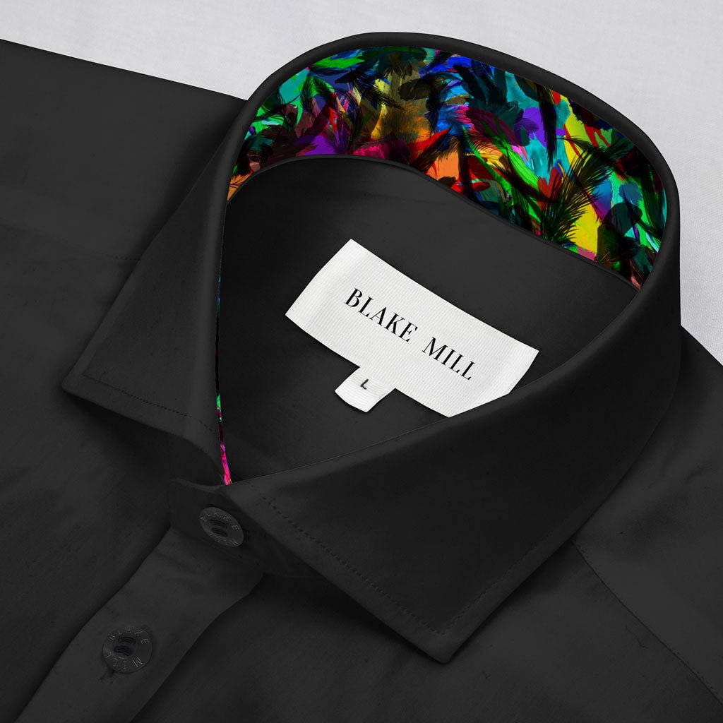 Black with Saturday Night Fever Accents Shirt - Blake Mill