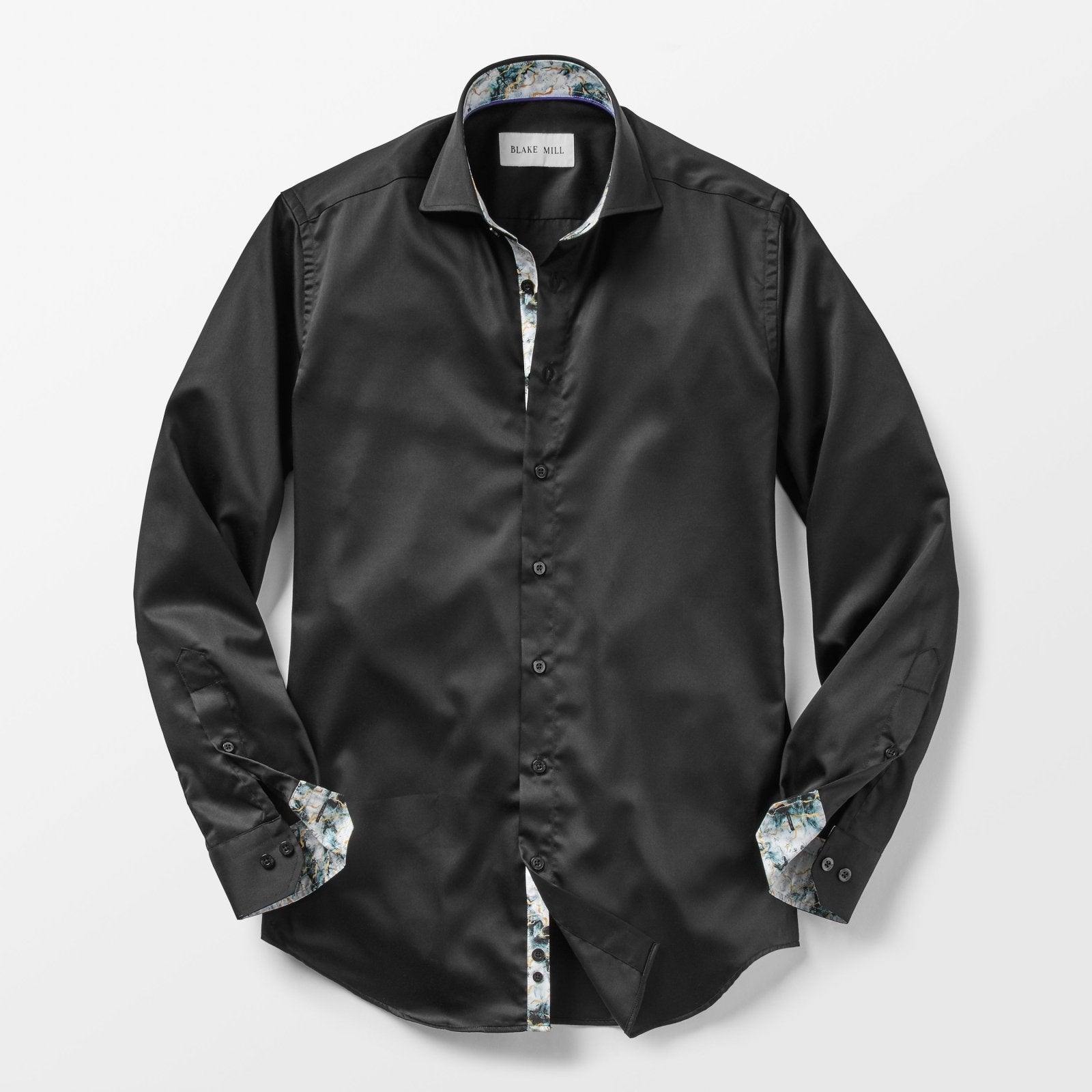 Black with Thunderstorm Accents Shirt - Blake Mill