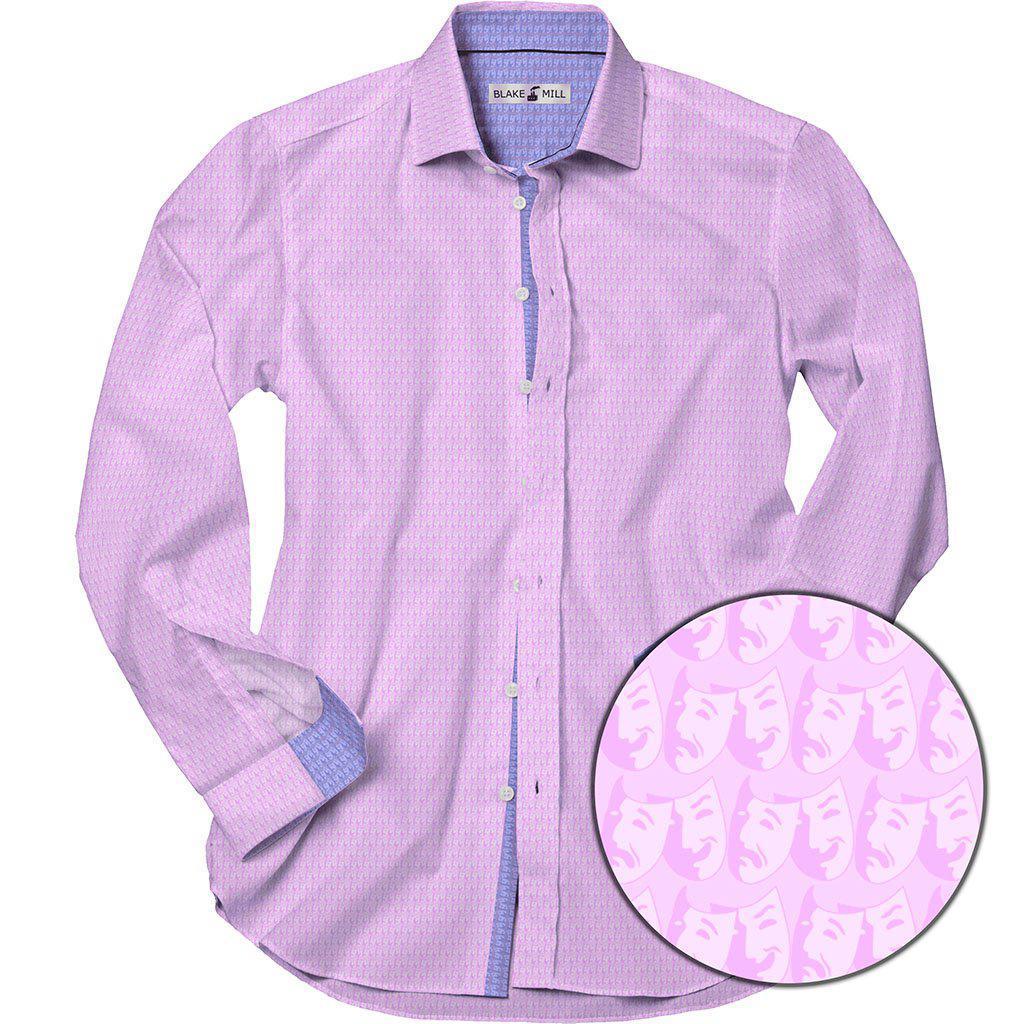 Comedy and Tragedy Pink Shirt - Blake Mill