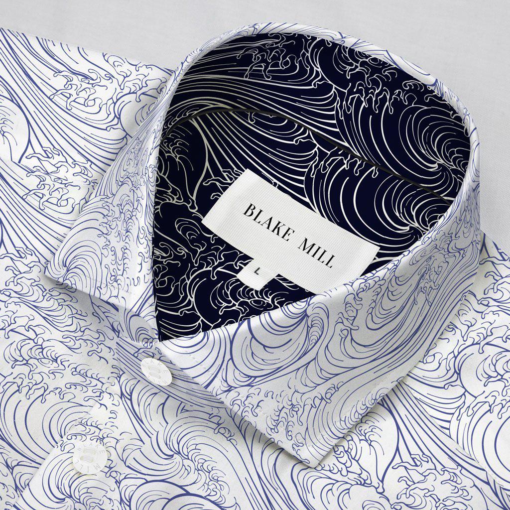 Hokusai Wave Shirt - Blake Mill