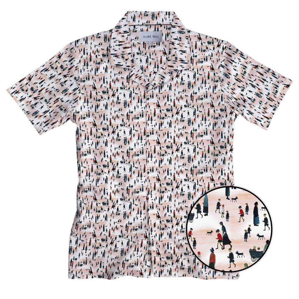 Lowry Open Collar Shirt - Blake Mill
