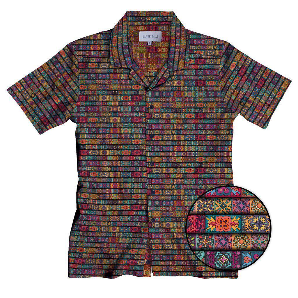 Marrakesh Open Collar Shirt - Blake Mill