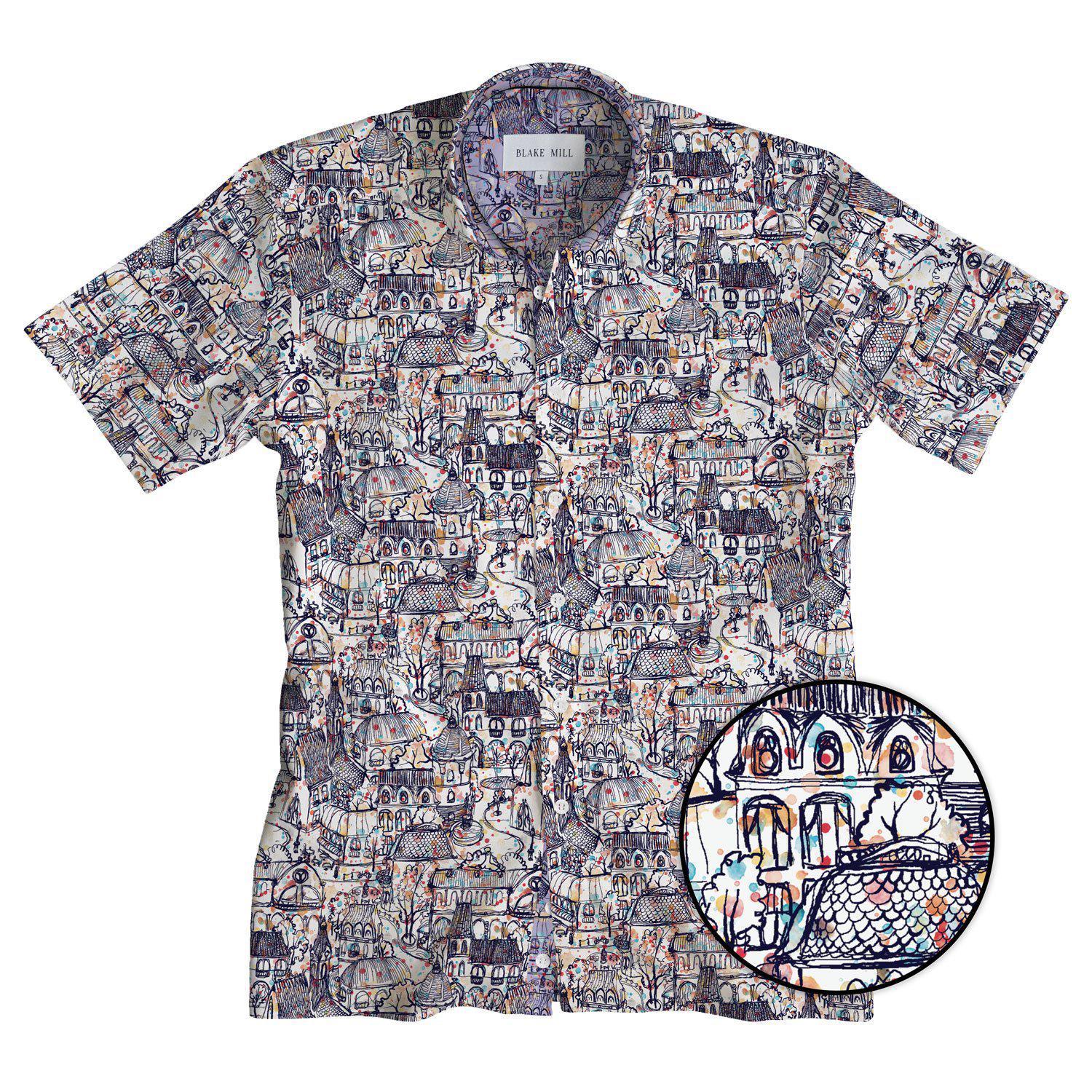 Paris Short Sleeve Shirt - Blake Mill