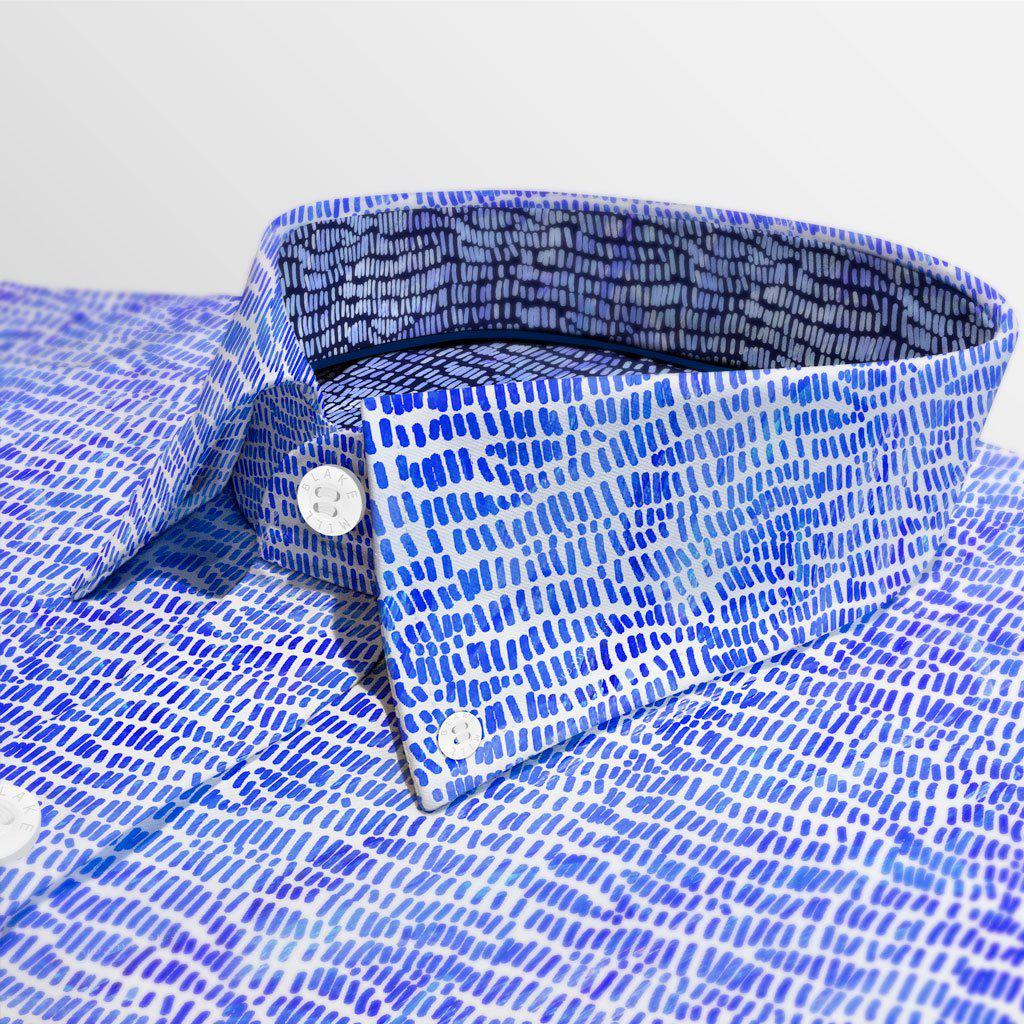 Picasso Blue Button-Down Shirt - Blake Mill
