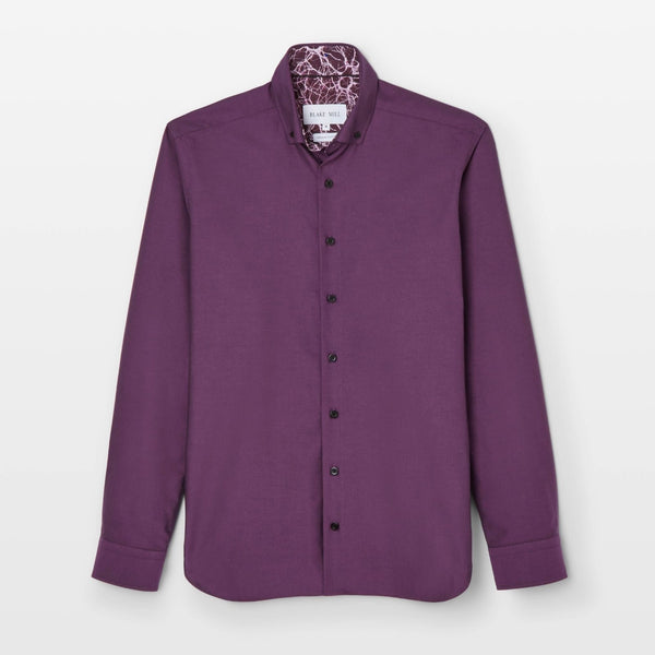 dark violet shirt