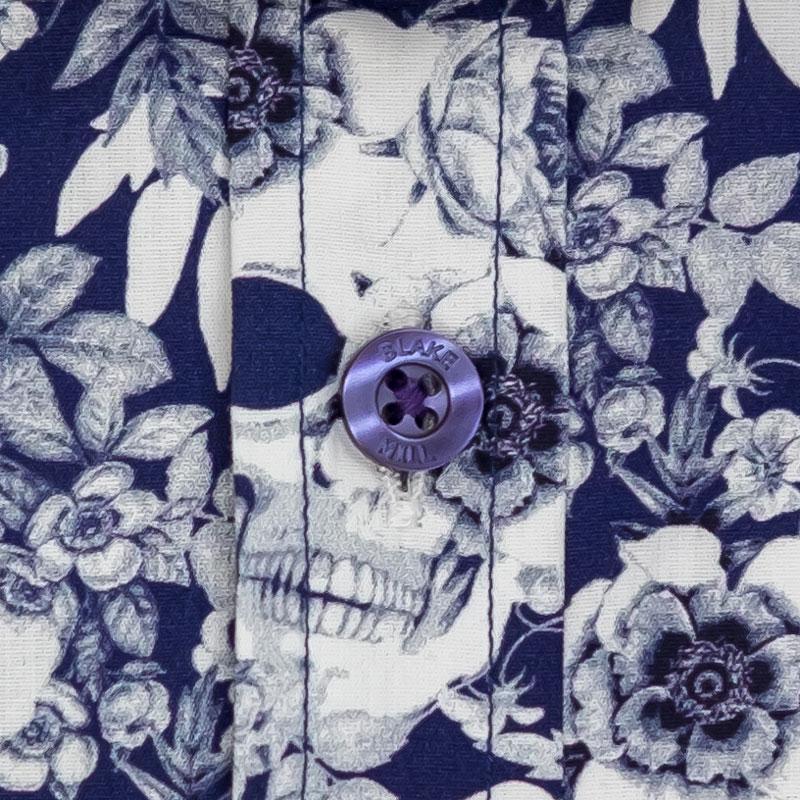 Skulls 'n Roses Short Sleeve Shirt - Blake Mill