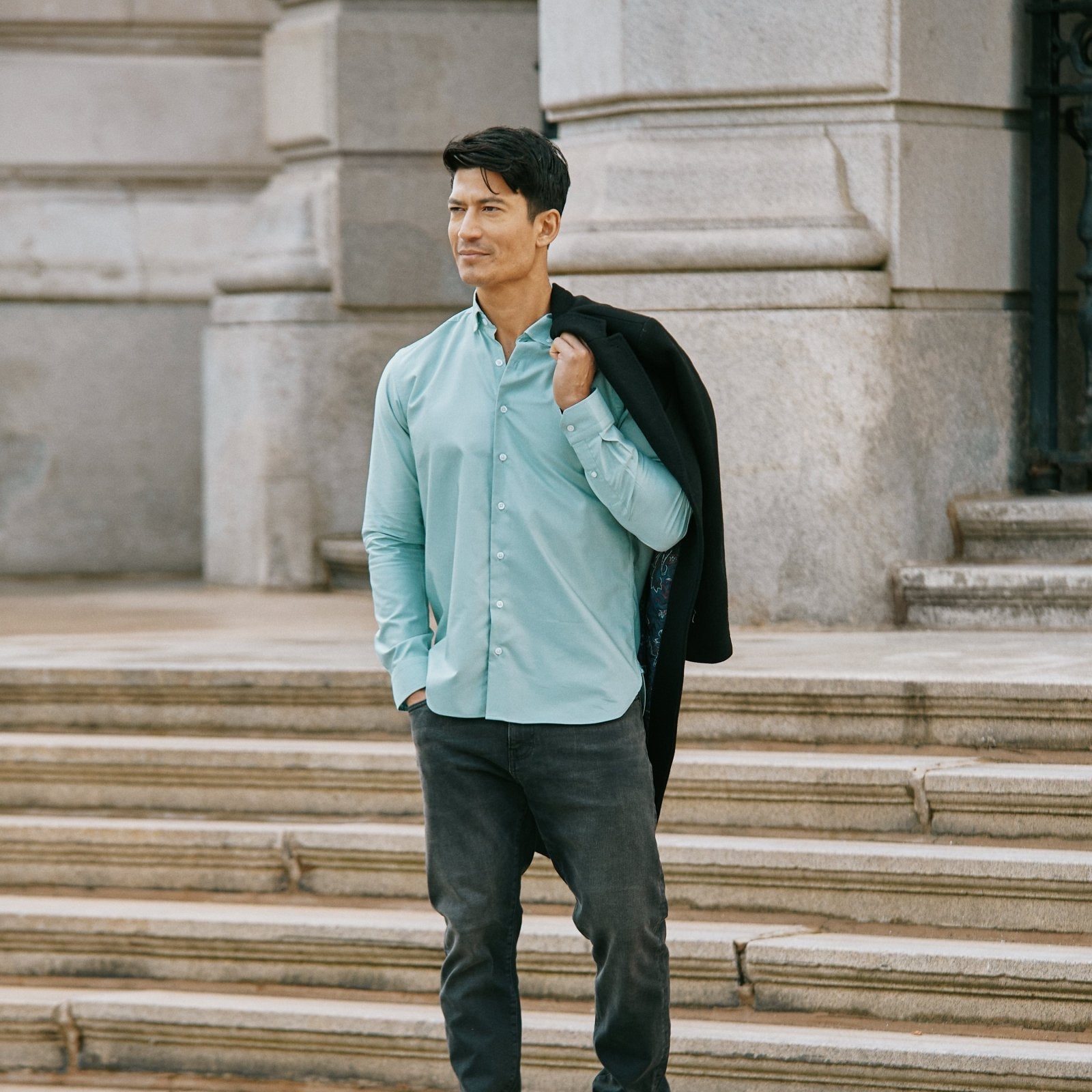 Green Oxford Shirt