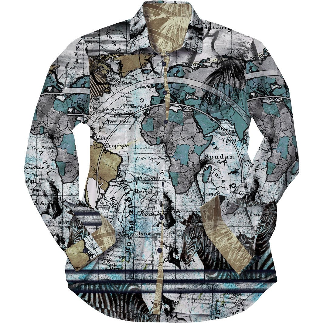 The Map Shirt (Limited Edition) - Blake Mill