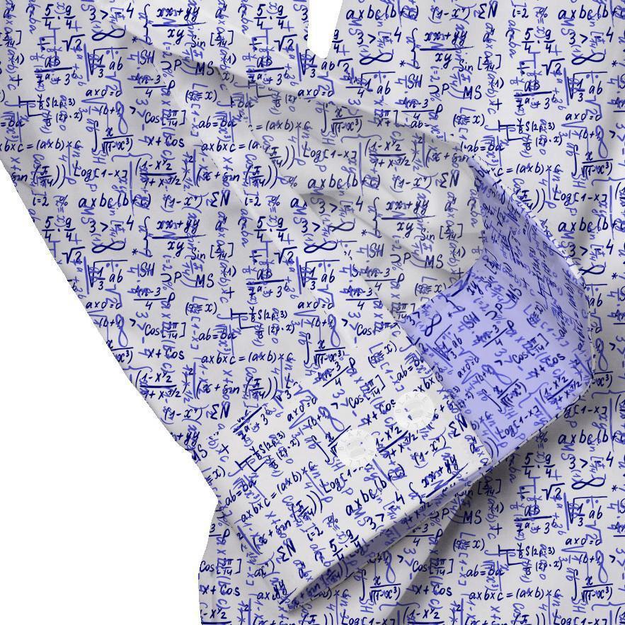 The Mathematician Hidden Button Shirt - Blake Mill