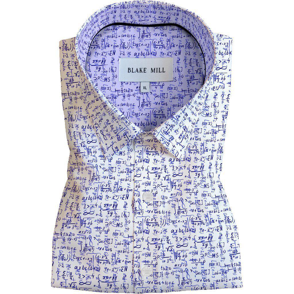 The Mathematician Hidden Button Shirt - Blake Mill
