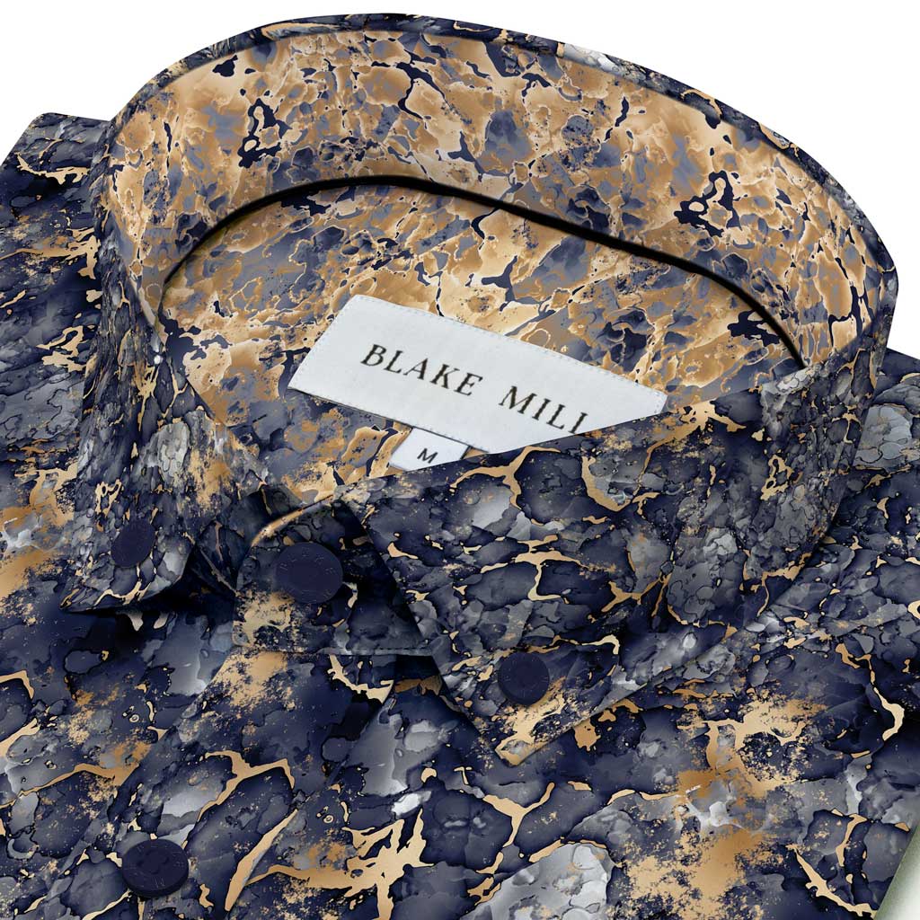 Volcano Button-Down Shirt - Blake Mill