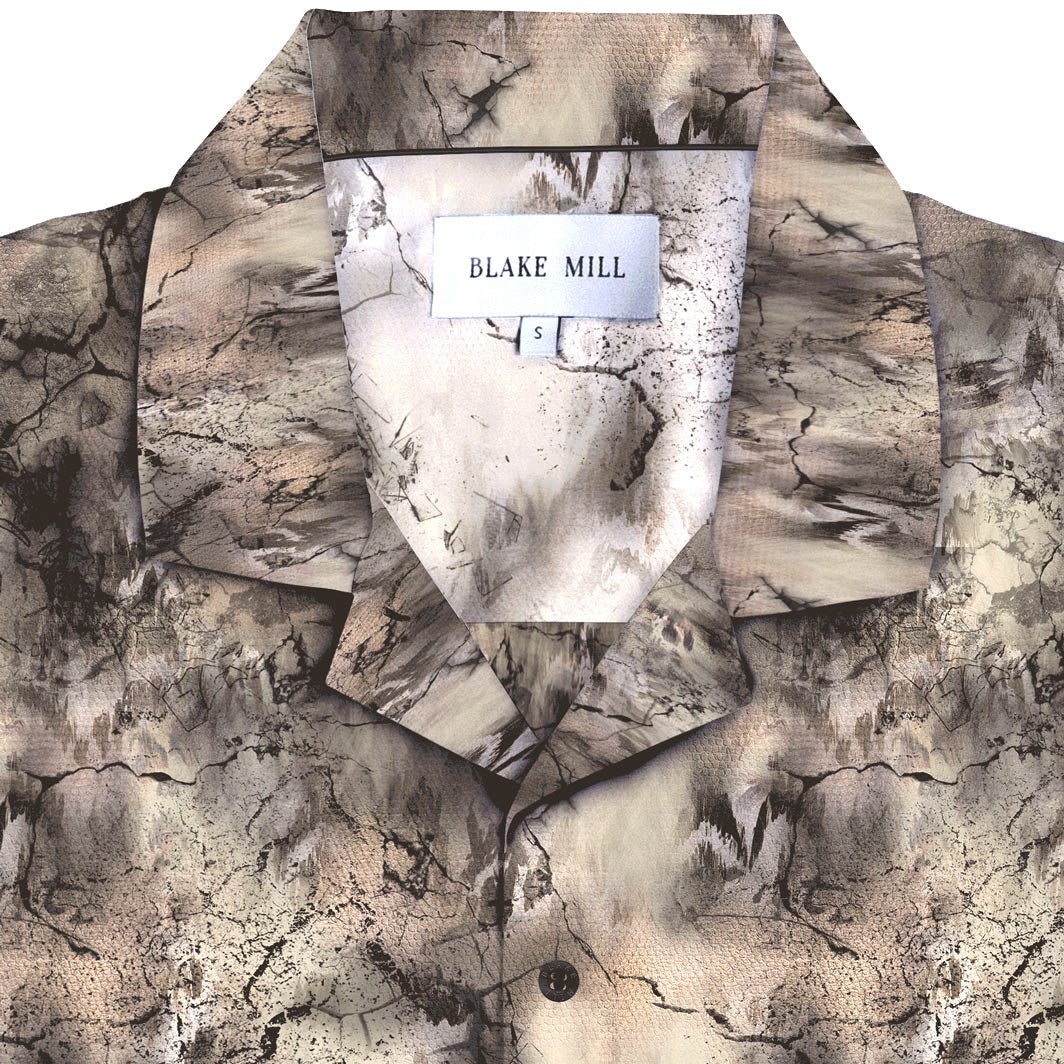 Wild Thing Open Collar Short Sleeve Shirt - Blake Mill